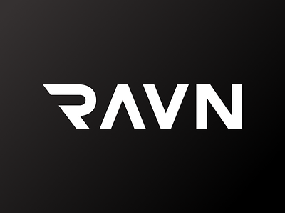 Ravn logo final branding logo typography