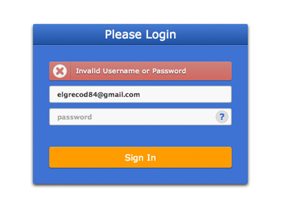 Web Login