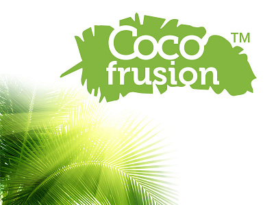 Coco Frusion Logo branding design logo packaging ui ux