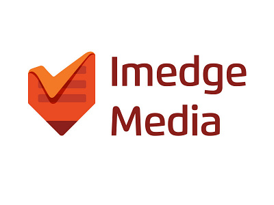 Imedge Media Logo branding communication design design identity logo ui ux