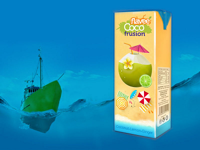 Coco Frusion Packaging branding design logo packaging strategy