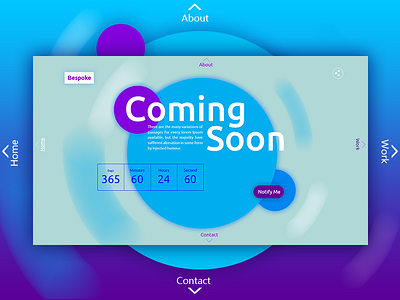 Coming Soon template theme ui ux