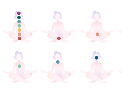 Abstract chakras system
