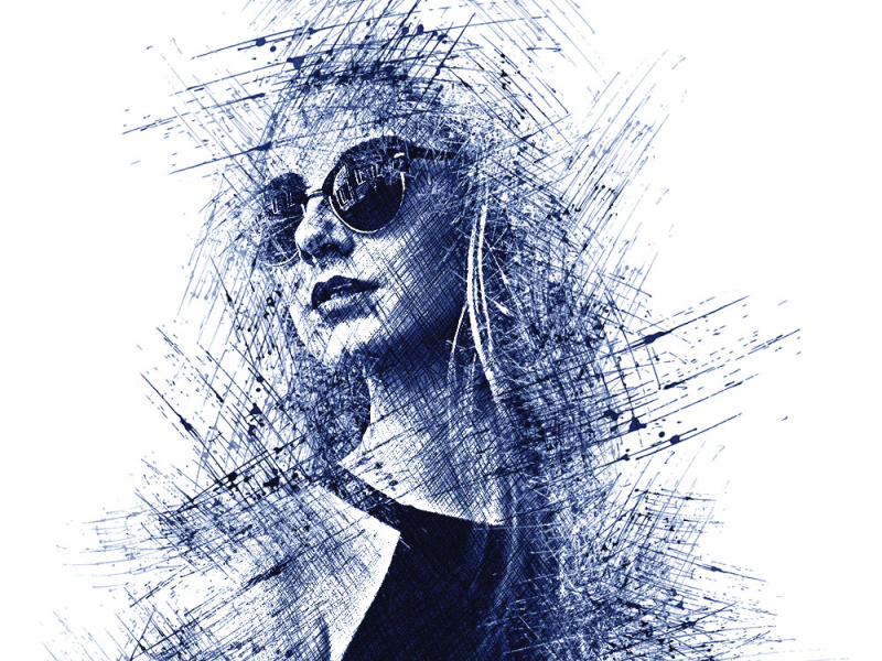 Pen Sketch Photoshop Action by denis 154 on Dribbble