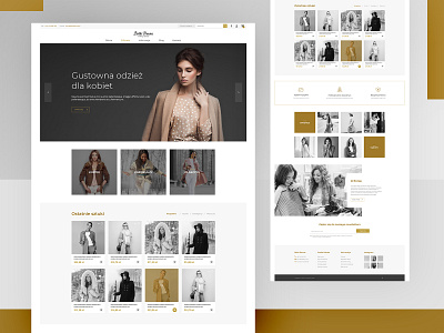 Bella Donna clothing store ecommerce clothing store layout web design webdesign website women clothing store