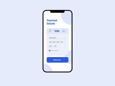 Credit Card Checkout Form [DailyUI 002]