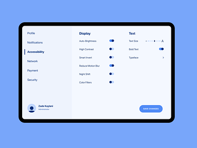 Settings Page [Daily UI 007] 100daychallenge daily ui daily ui 007 daily ui challenge dailyui design mockup ui uidesign uiux ux vector