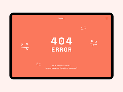 404 Error Page [Daily UI 008] 100daychallenge 404 404 error daily ui daily ui 008 dailyui design error mockup ui uidesign uiux ux