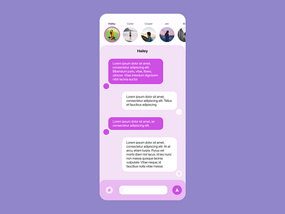 Direct Messaging App [Daily UI 013]