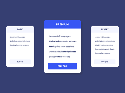 Pricing [Daily UI 030]