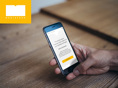 Mediatank.io app branding clean developer video website