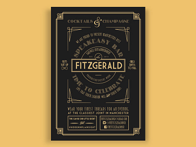 The Fitzgerald Speakeasy Bar