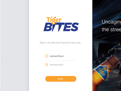 TigerBites Streetfood App