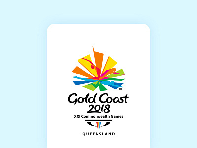 Gold Coast 2018 App animation commonwealth goldcoast interface iphone mobile sport ui ux