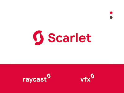 Scarlet - Logo Challenge branding challenge logo logo design logocore scarlet vfx