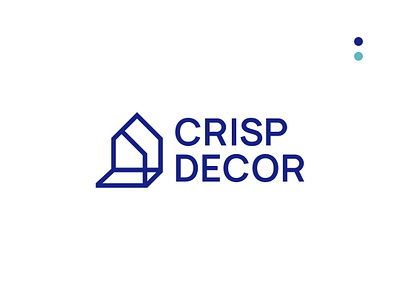 Crisp Decor - Logo Challenge branding challenge crisp decor interior design logo logo design logocore