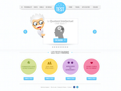 Test QI_Homepage webdesign