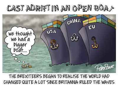 Brexit Cartoon cartoon illustration