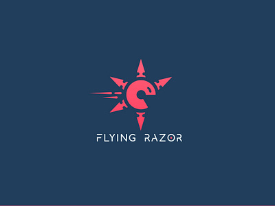 Flying Razor adobe illustrator adobe photoshop character jimdo logo logo design mascot pink vector art webdesign website