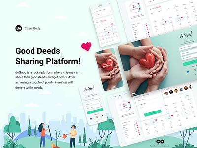 UX Case Study- doGood, a good-deed sharing website