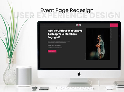 Event Page Redesign shibly saikat ui ux