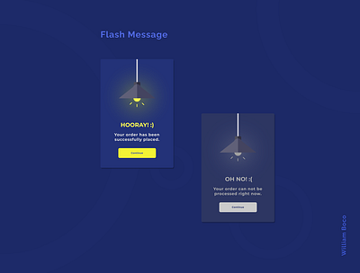 Flash Message figma design flash message ui ux