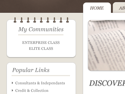 Business Class Theme brown business coffee simple theme typography