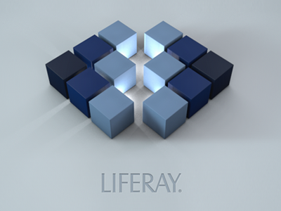 3D Liferay Logo