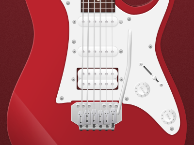 Electric Guitar electric guitar icon photoshop vector