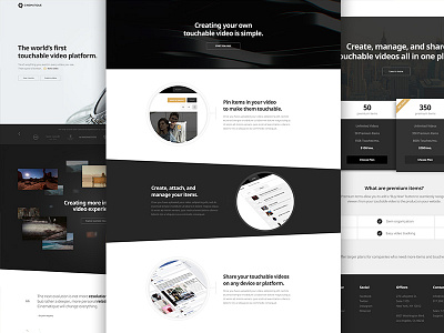 Video Platform Website by Matt Olpinski on Dribbble