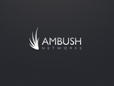 Ambush Networks gray identity logo texture