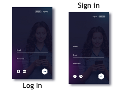 log-in & sign-in