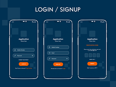 Login Signup Design app app design application application design design ui ui ux ui ux designer ux website