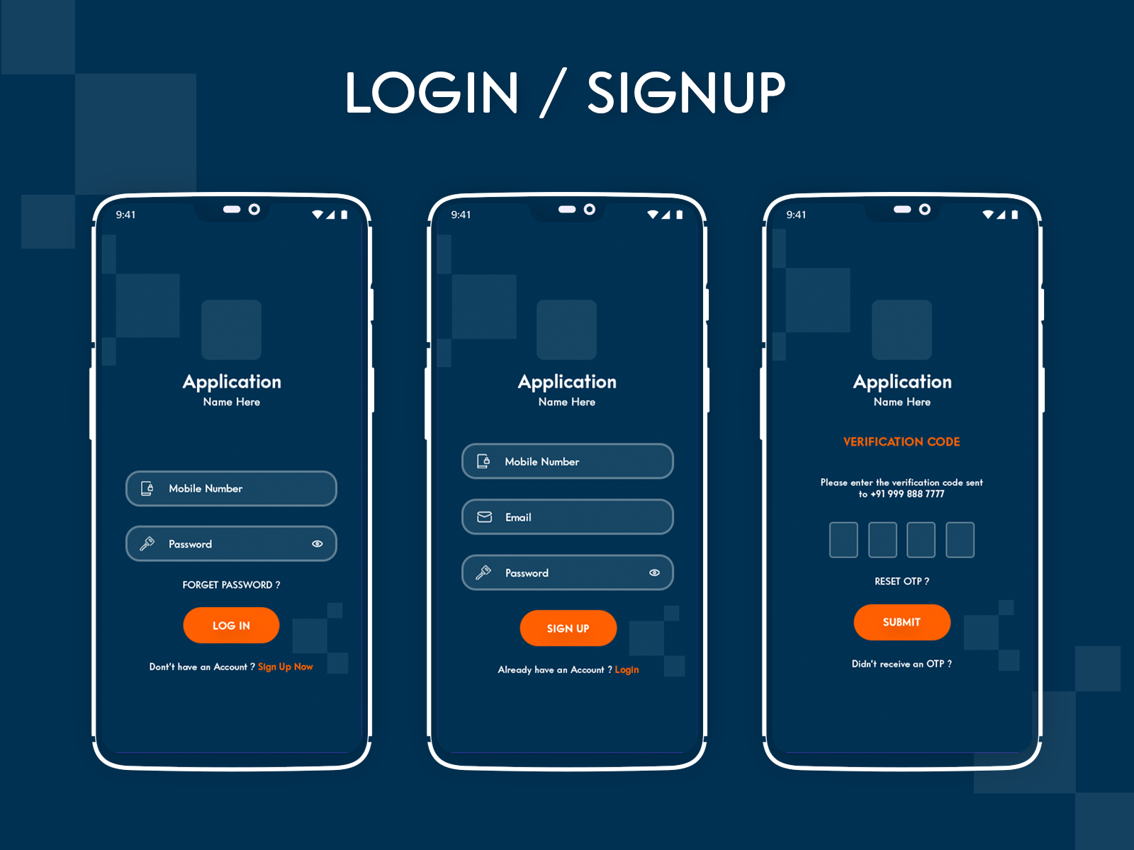 Login Signup Design by Dhaval Makwana on Dribbble