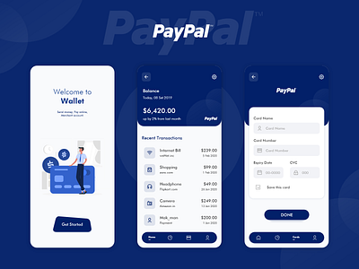 PAYPAL new concept app app design application application design design ui ui ux ui ux designer ux website