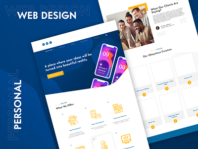 IT Company | Homepage design