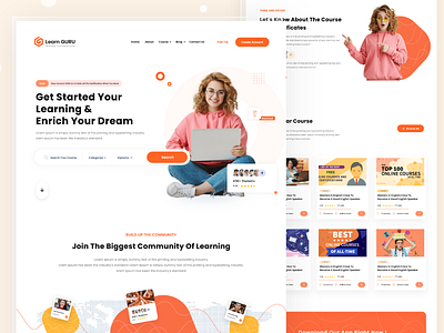 Learn GURU design typography ui ui ux ui ux designer uiux ux web webdesign website
