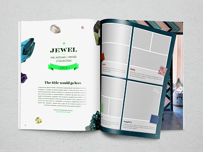 Jewel Collection - Autumn/Winter edit clean editorial fashion fluro gem jewel magazine trend