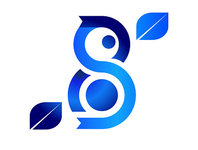 Geometric logo for branding background black blue booklet design graphic illustration minimal pattern vector