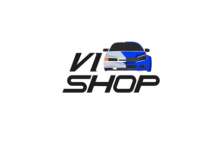 Logo for auto parts store auto background black blue booklet branding design car design graphic illustration lines logo red vector