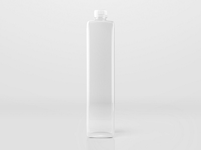 Structure Render 3d bottle maya pet plastic