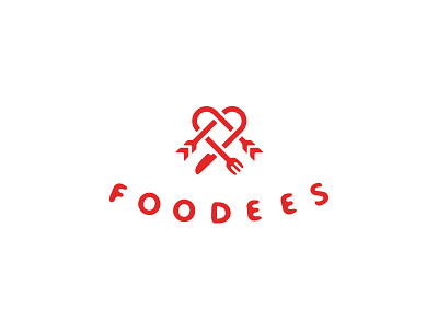 Foodees arrow cupid food heart love