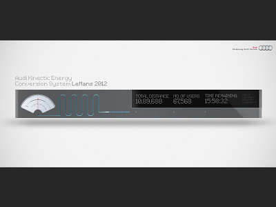 Audi Kinetic Energy System Concept audi concept energy kinetic system