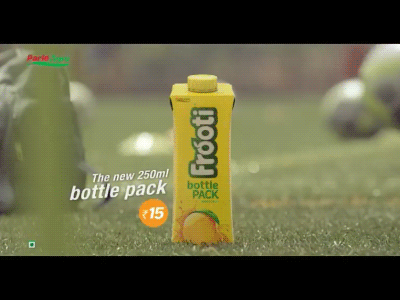 CG Packshot 3d animation compositing film frooti gif pack packaging tvc