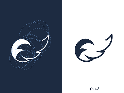 Bird Logo Concept | Negative Space