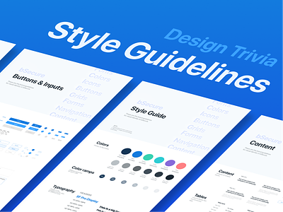 Style Guide | bSecure app brand branding colors design designsystem figma fintech logo minimal neumorphic payment rebranding secure skeumorphic styleguide typography ui uidesign ux