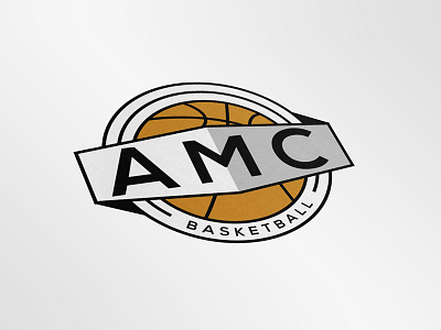 AMC Logo Design basketball branding design emblem identity illustration letterform logo pictorialmark sports typography wordmark