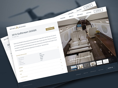 Aviation Services Web Design