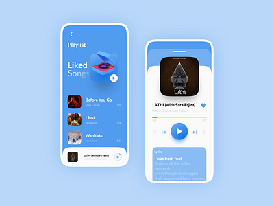 Music Player 🎧 - UI Mobile