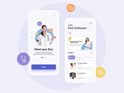 Medical App💊 - UI Mobile Design